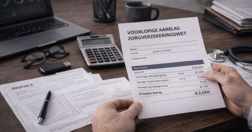 Hoe de voorlopige aanslag Zorgverzekeringswet werkt en waarom timing essentieel is