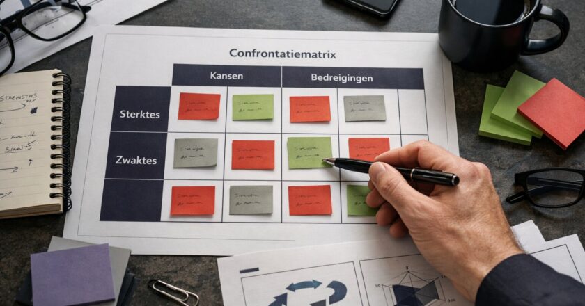De confrontatiematrix als hulpmiddel voor scherpe strategische keuzes