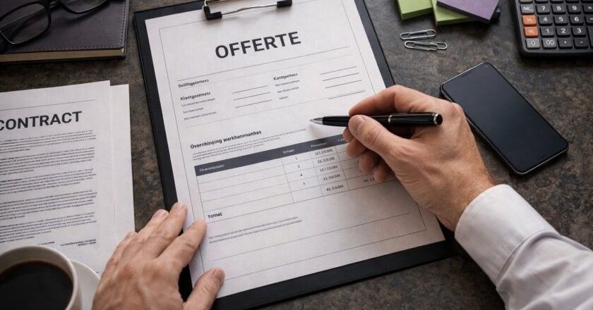 Wat er in een offerte moet staan om duidelijkheid en vertrouwen te creëren
