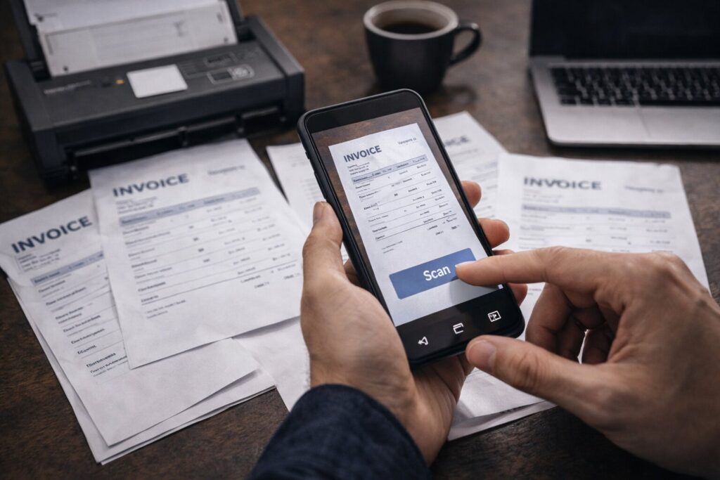 Facturen scannen als basis voor efficiënte en betrouwbare administratie
