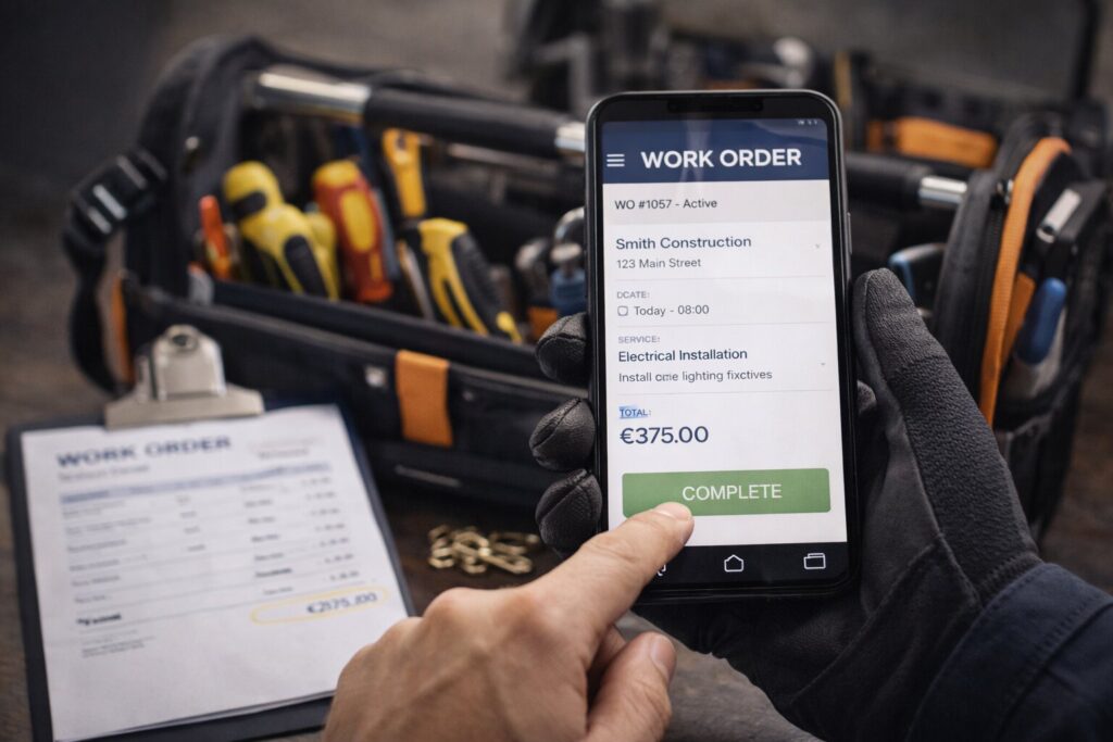 De werkbon app als praktisch hulpmiddel voor overzicht en grip op werkzaamheden