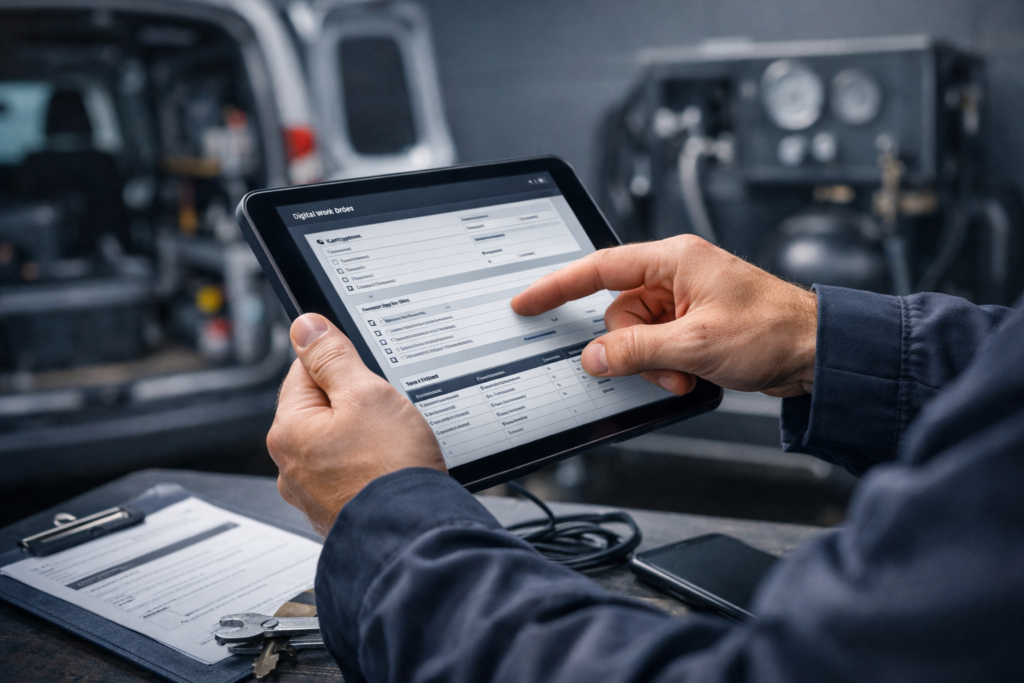 De digitale werkbon als motor voor efficiëntere serviceprocessen