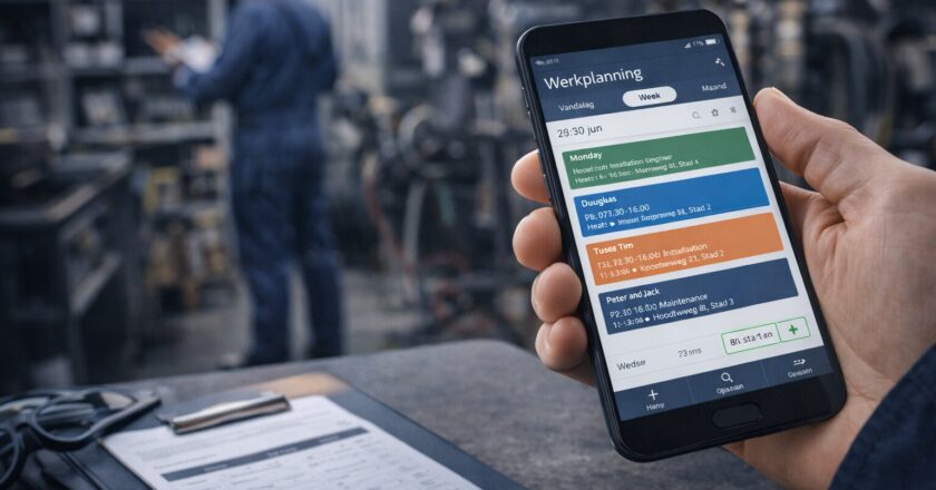 Een werkplanning app als strategisch instrument voor grip op capaciteit en rendement