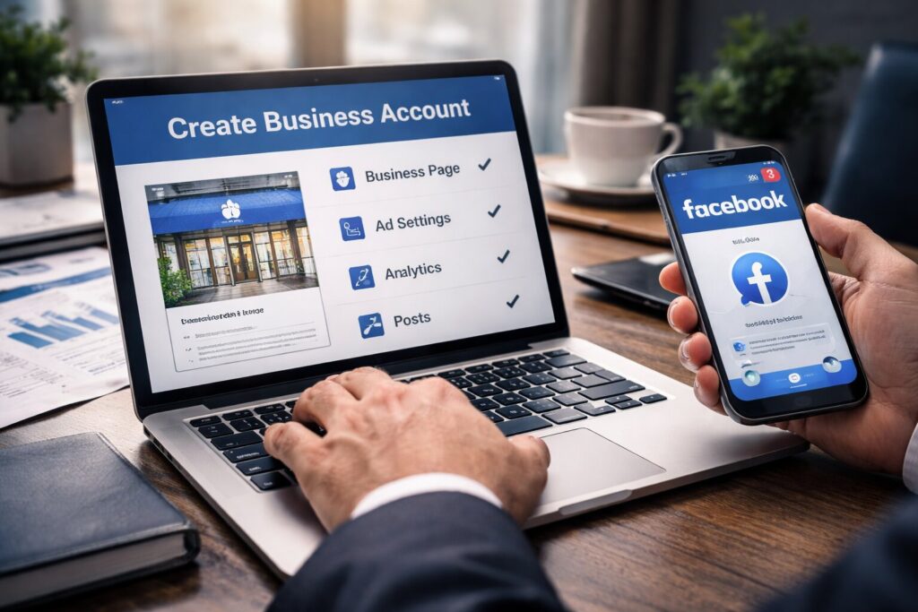 Een bedrijfsaccount op Facebook opzetten: strategische aanpak en praktische uitvoering