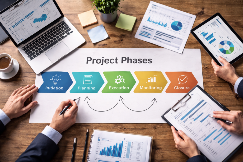 Projectfasen als fundament voor voorspelbaar en beheersbaar projectresultaat